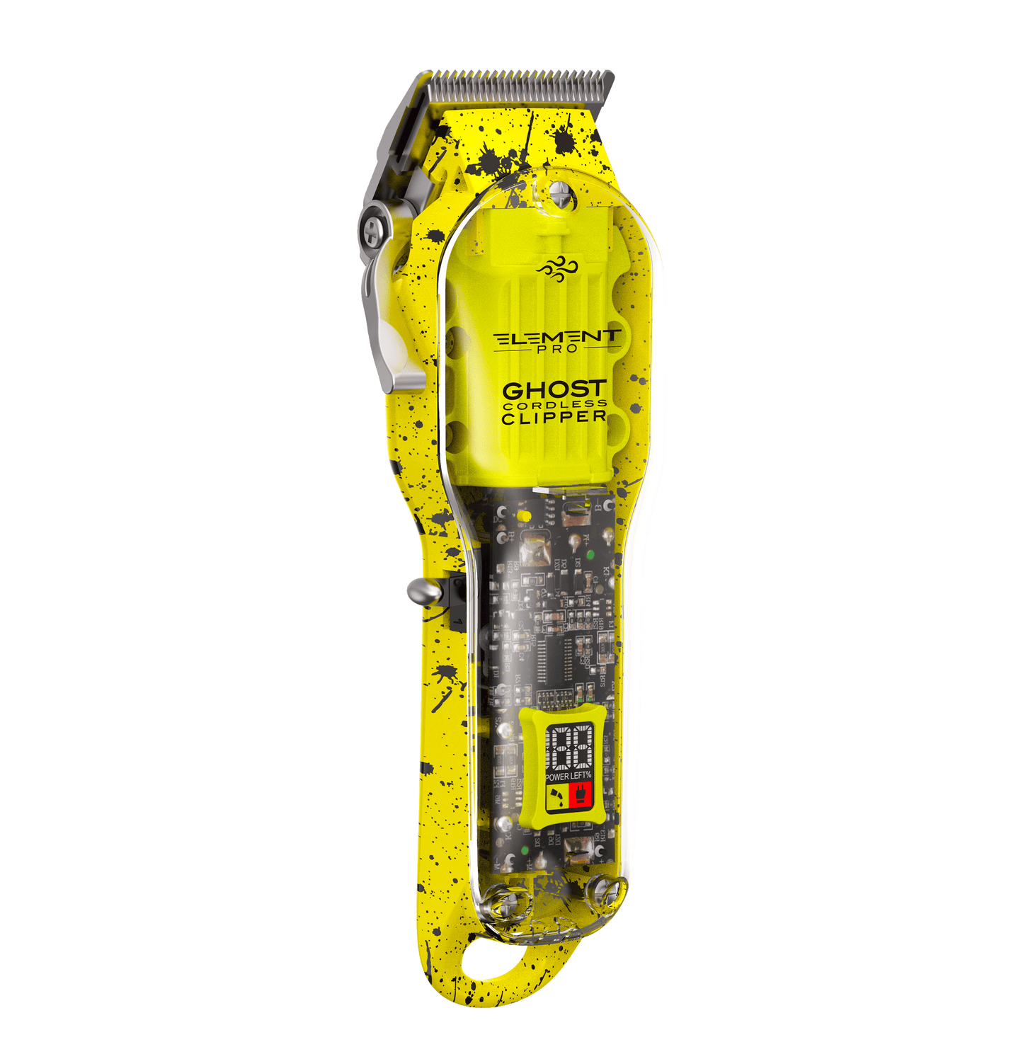 Máquina para corte de cabello profesional transparente Ghost Cordless Clipper