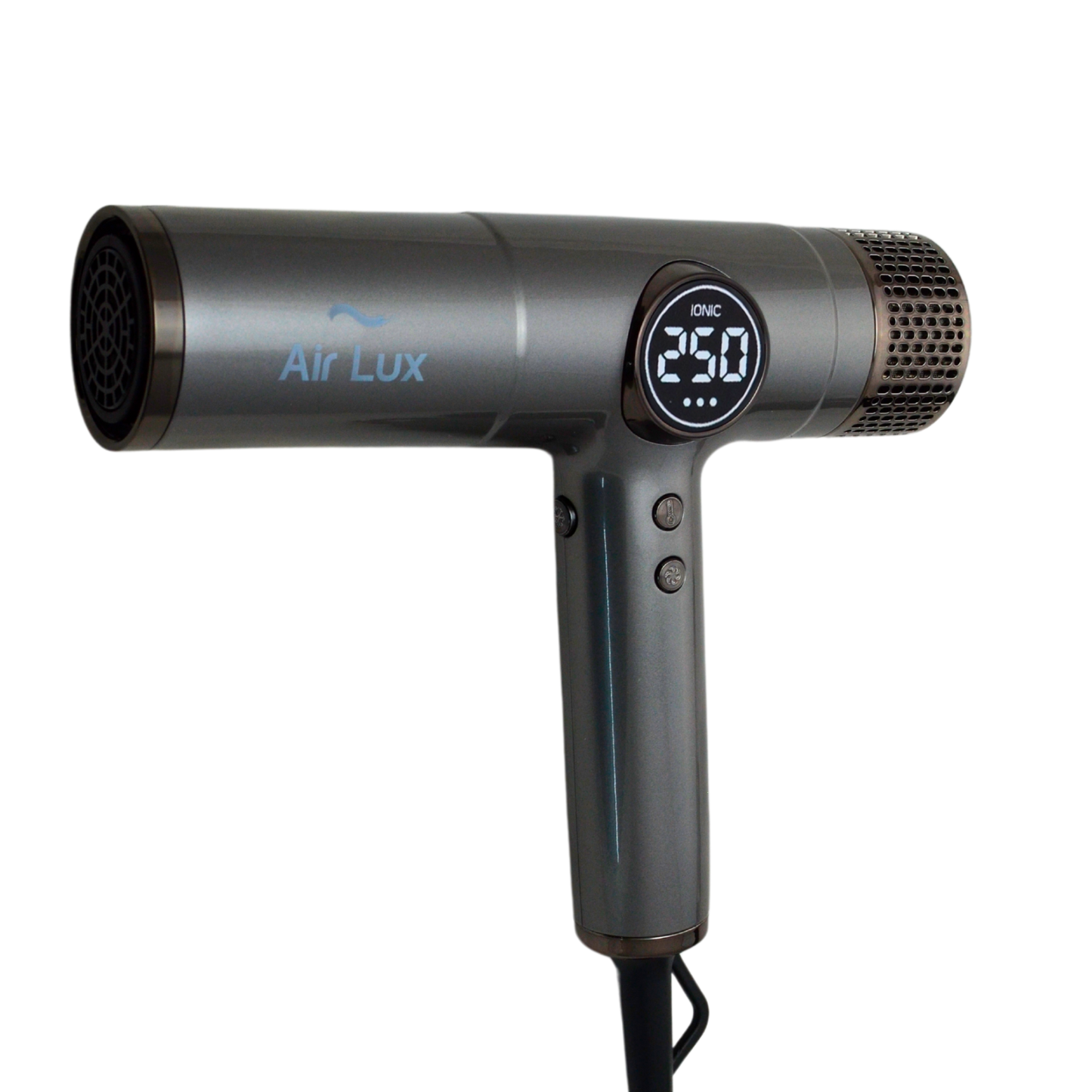 Secadora Air Lux de Element Pro con pantalla digital – Secadora profesional con tecnología Bi-Voltaje, triple filtro autolimpiante y control digital de temperatura.