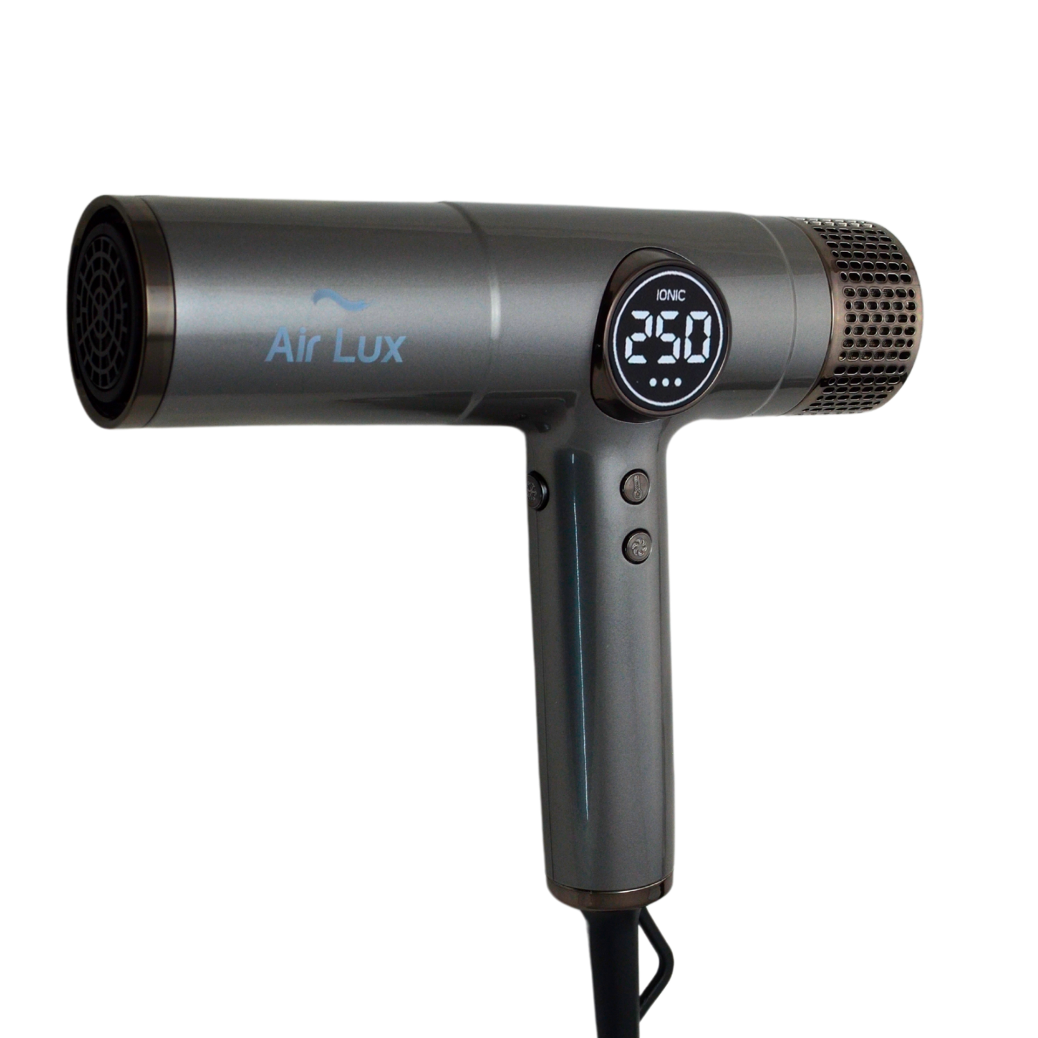 Secadora Air Lux de Element Pro con pantalla digital – Secadora profesional con tecnología Bi-Voltaje, triple filtro autolimpiante y control digital de temperatura.