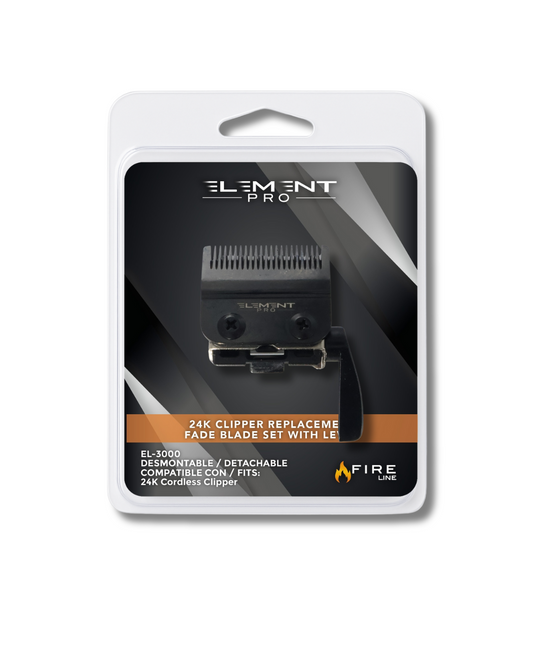 Sistema Cuchilla DLC Con Nivelador Para 24k  Cordless Clipper