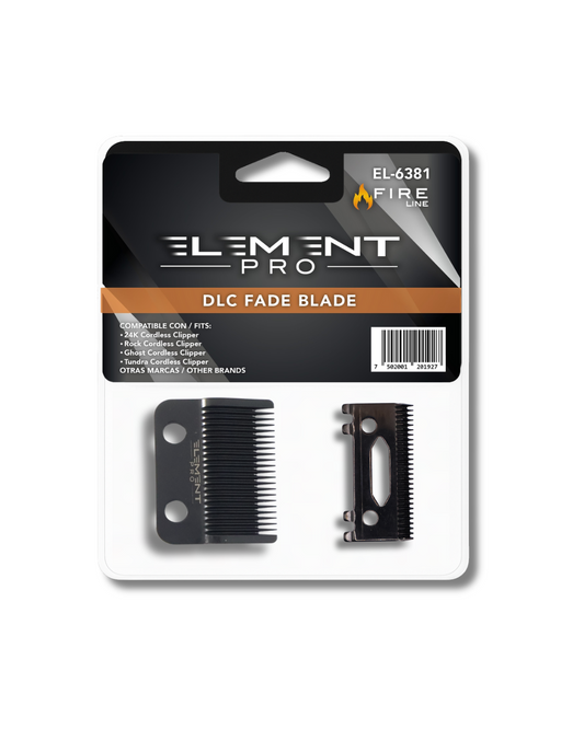 Cuchilla Plana DLC Fade Para Rock/Ghost/Tundra/24k Cordless Clippers