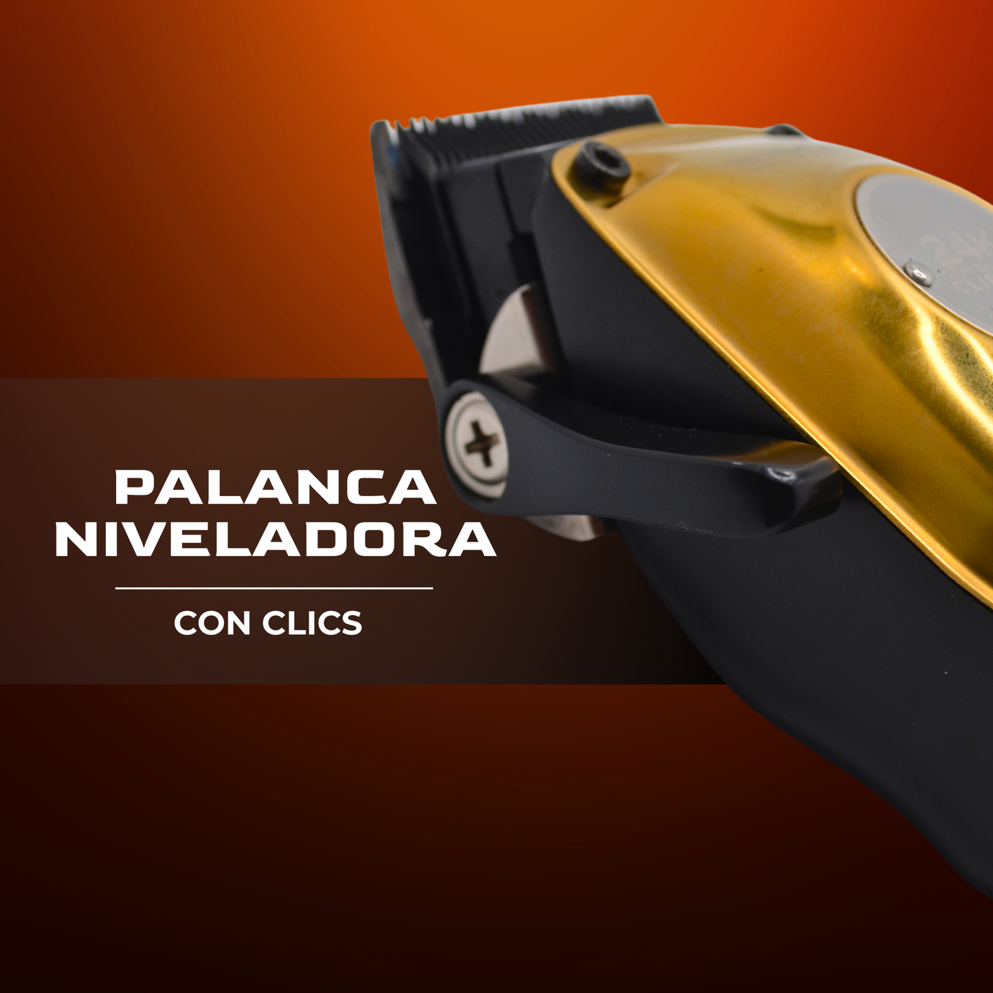 Máquina para corte de cabello profesional 24K Cordless Clipper