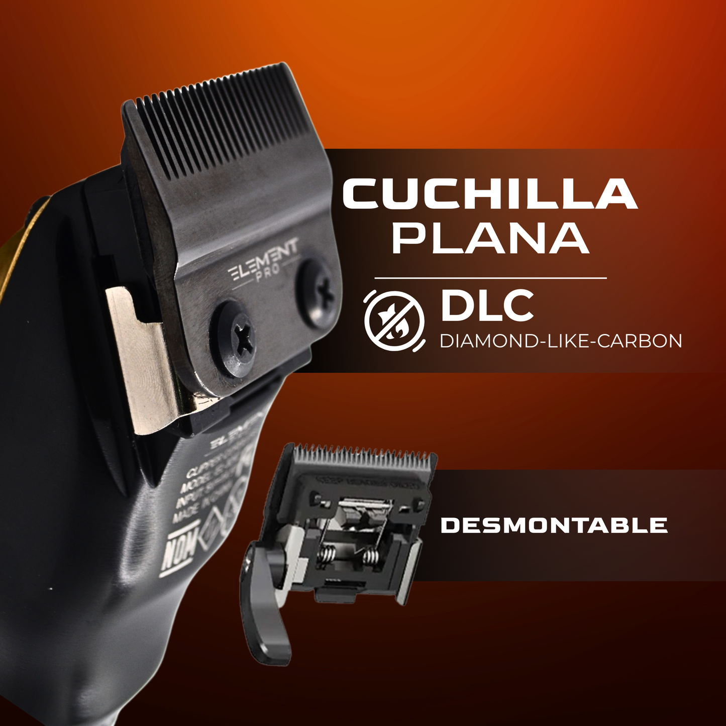 Máquina para corte de cabello profesional 24K Cordless Clipper